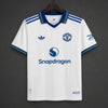 Manchester United White Pinstripe Away 26-27
