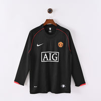 Manchester United Home Long Sleeve 07-08