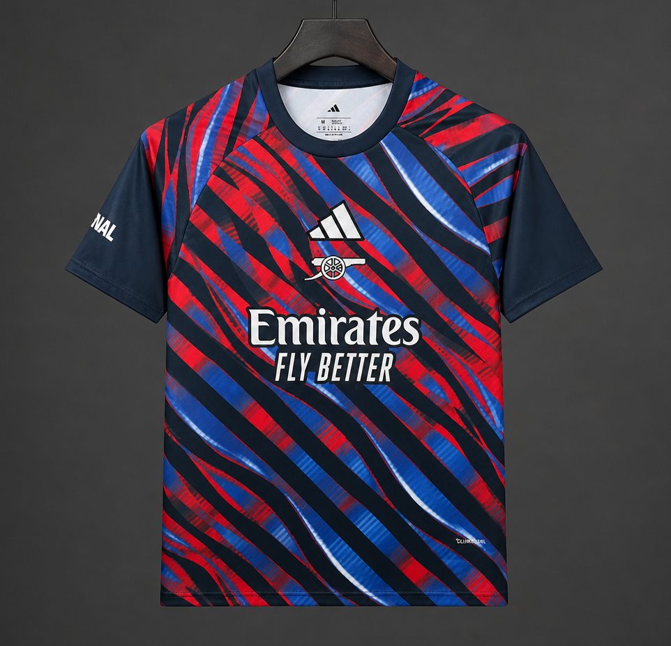 Arsenal Navy Brushstroke Pre-Match 26-27 — image 1