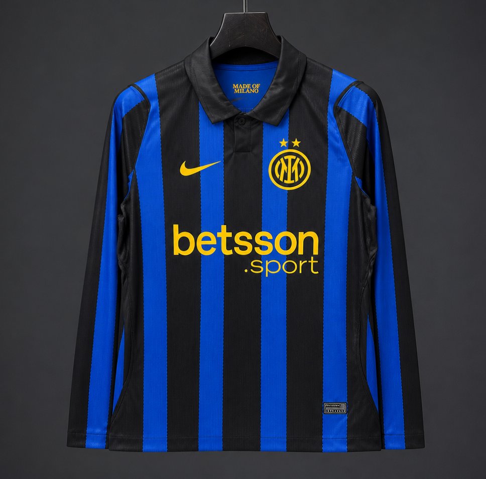 Inter Milan Home Long Sleeve 26-27 — image 1