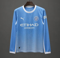 Manchester City Home Long Sleeve 26-27