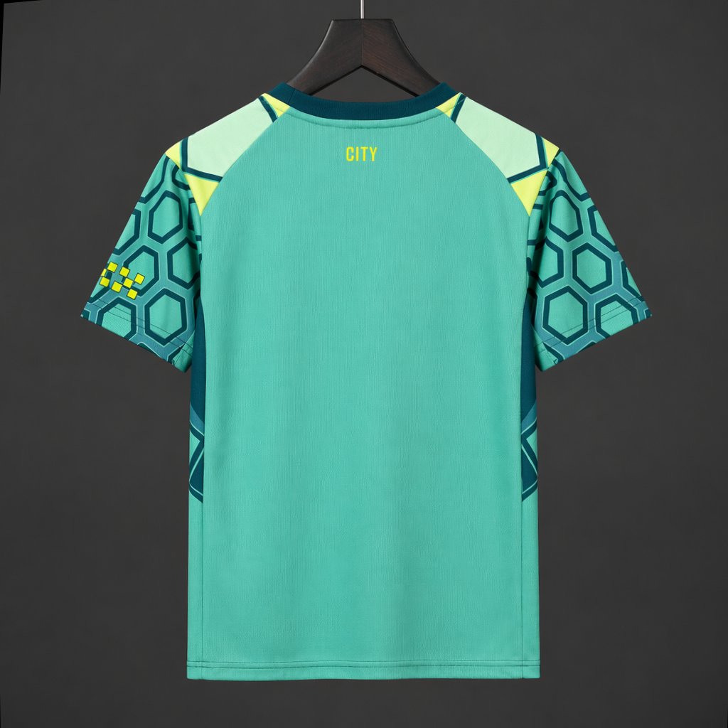 Manchester City Blue Geometric Goalkeeper 26-27 — image 2