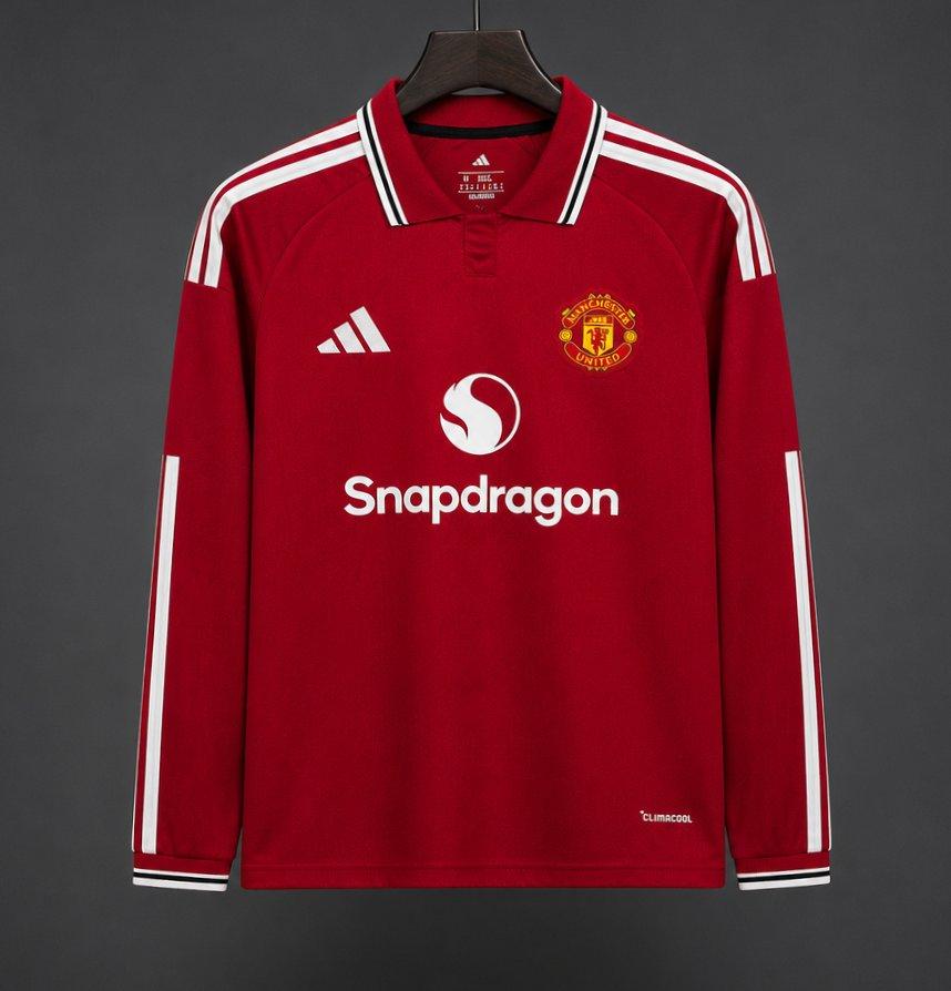 Manchester United Home Long Sleeve 26-27 — image 1