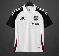 Manchester United White Polo 26-27