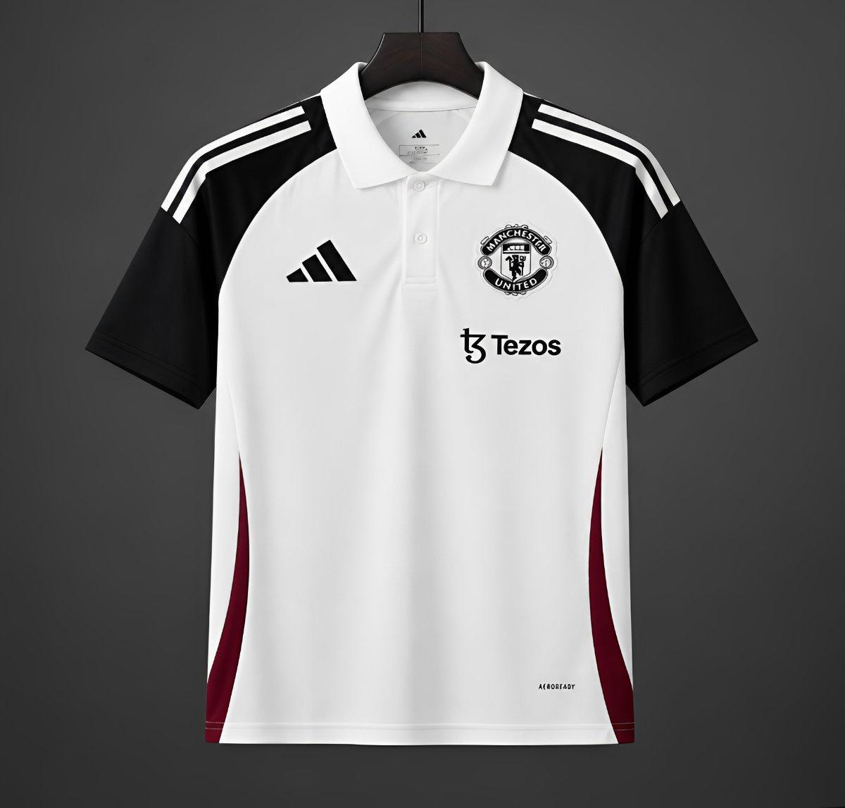 Manchester United White Polo 26-27 — image 1