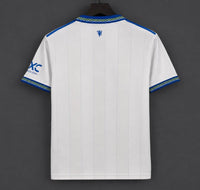 Manchester United White Pinstripe Away 26-27