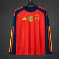 Spain Home Long Sleeve 26-27