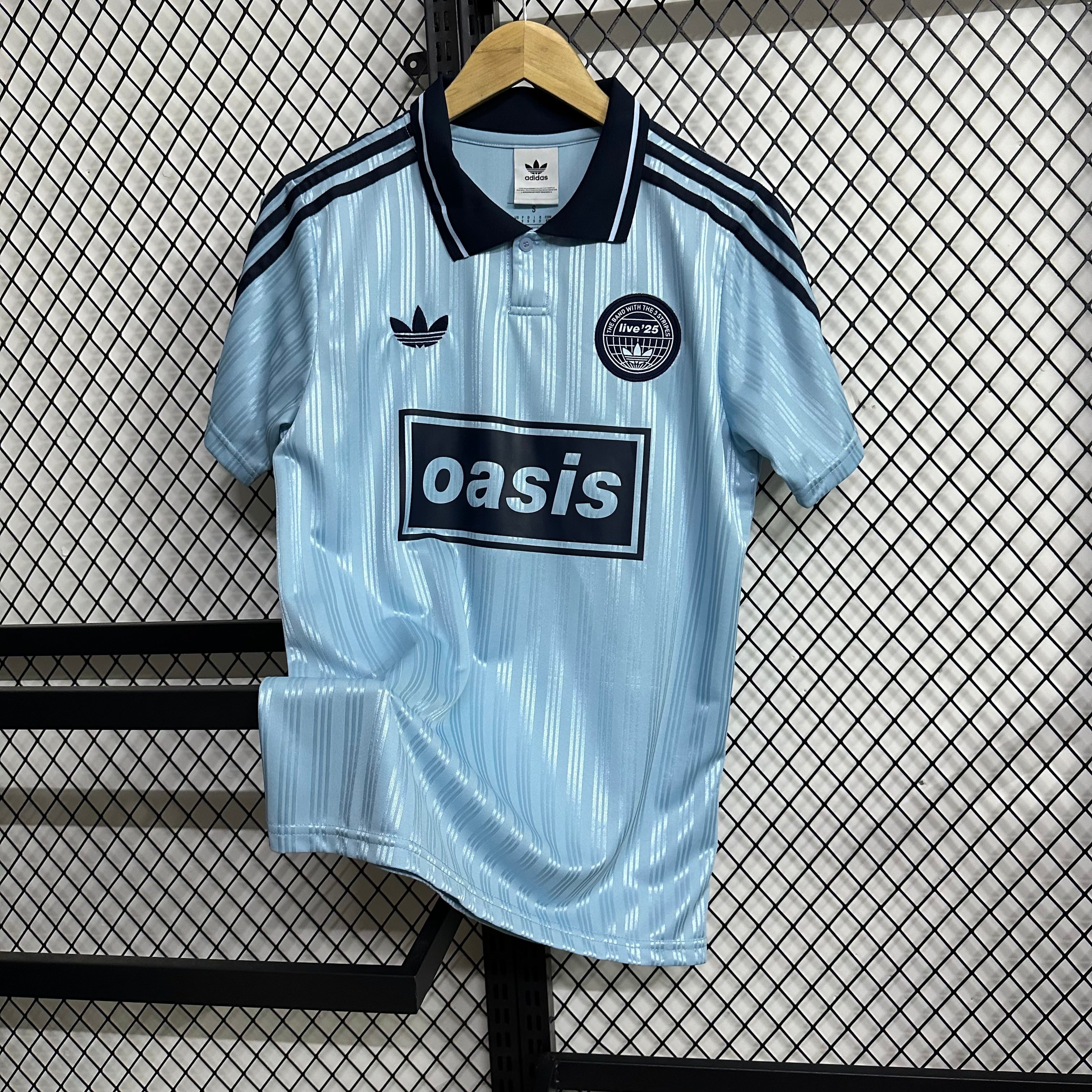 Adidas × Oasis Co-Brand Sky Blue 25-26 — image 1