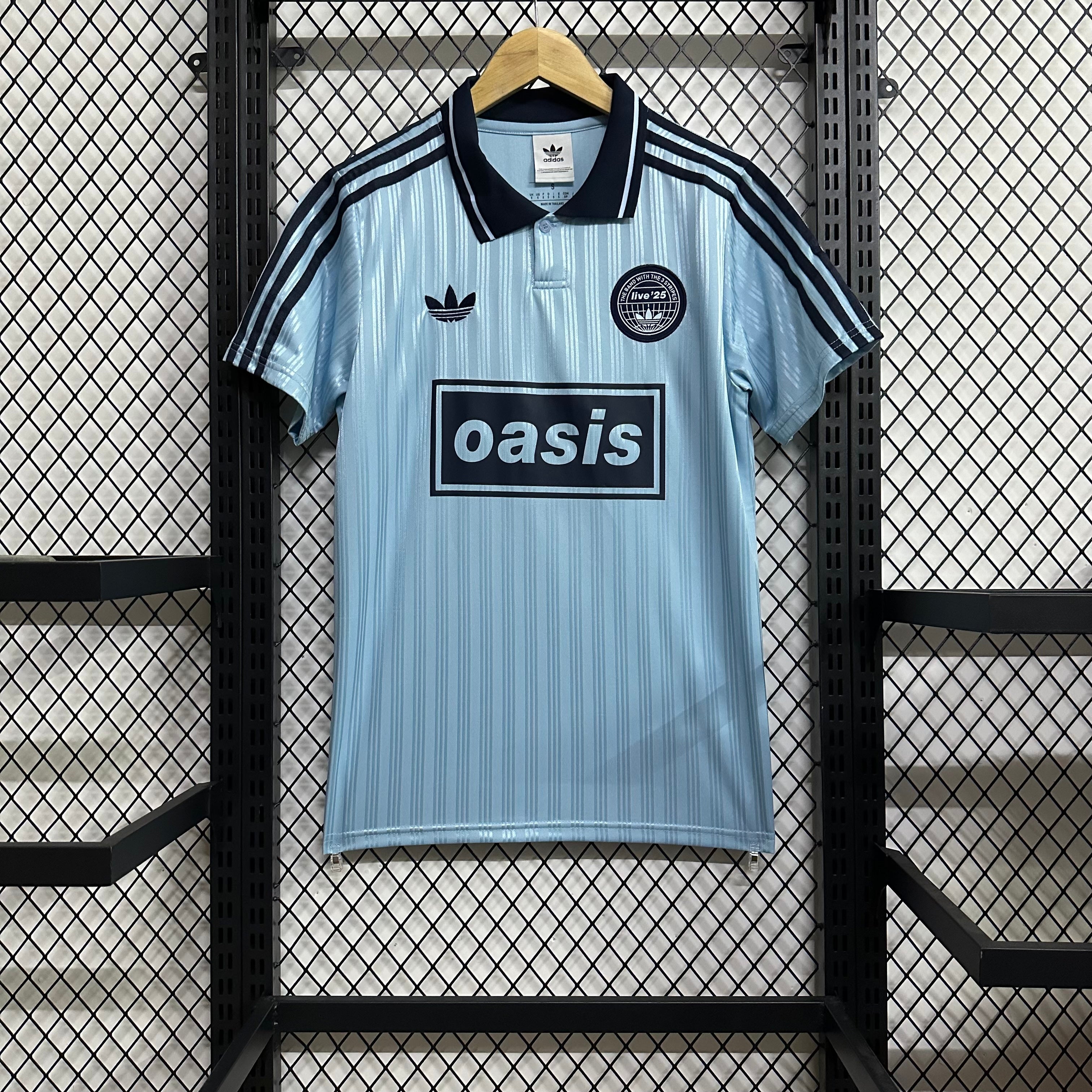 Adidas × Oasis Co-Brand Sky Blue 25-26 — image 2