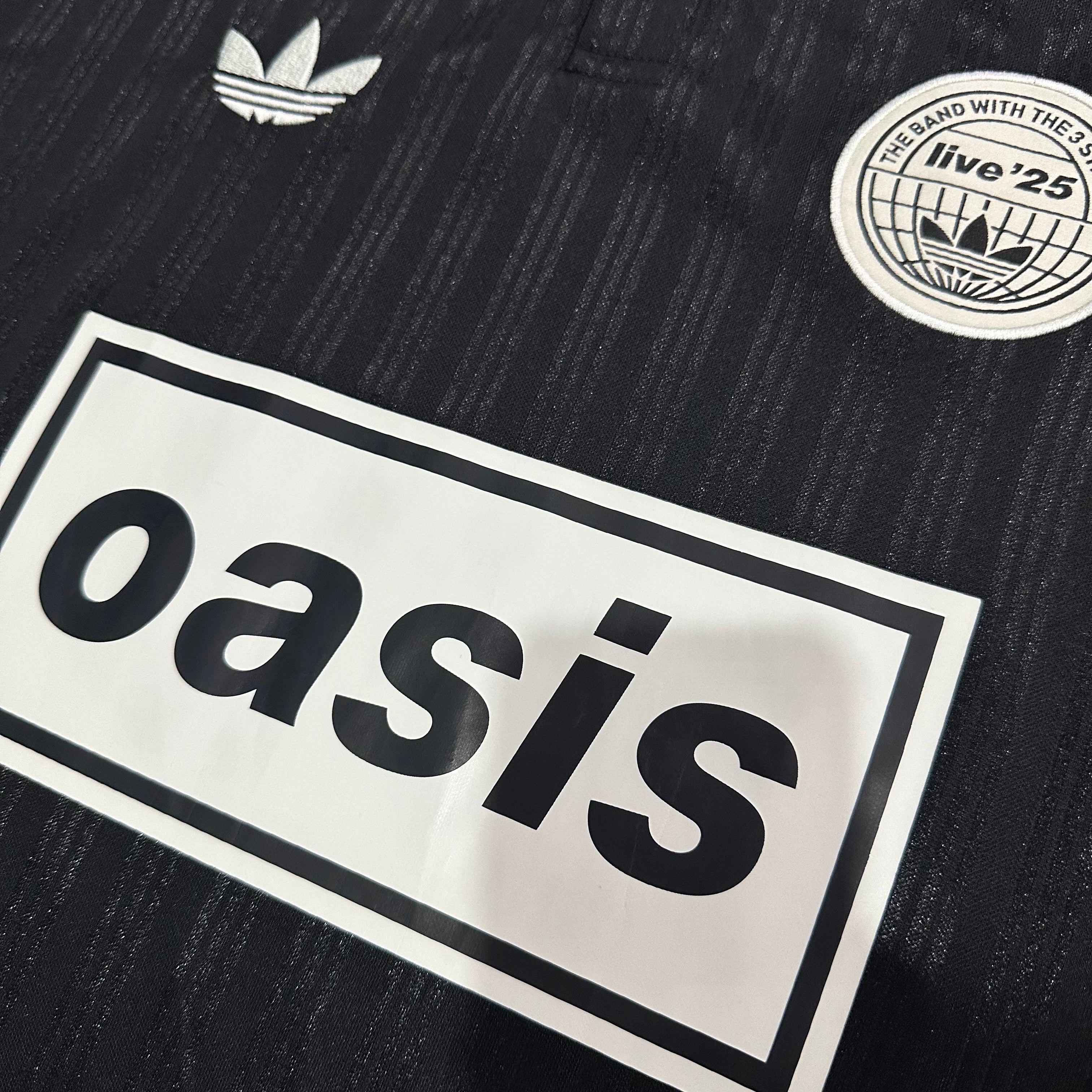 Adidas × Oasis Co-Brand Black 25-26 — image 4