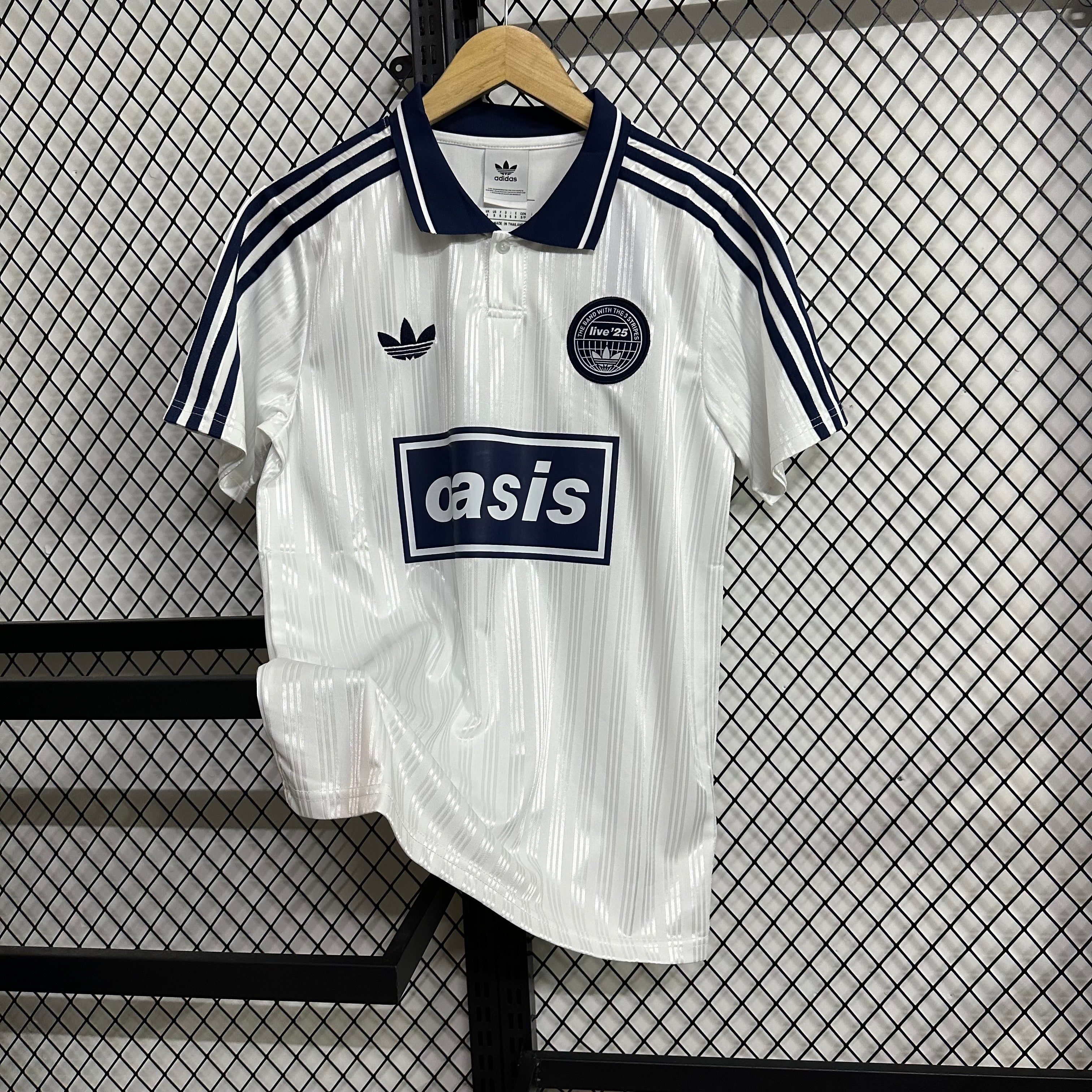 Adidas × Oasis Co-Brand White 25-26 — image 1