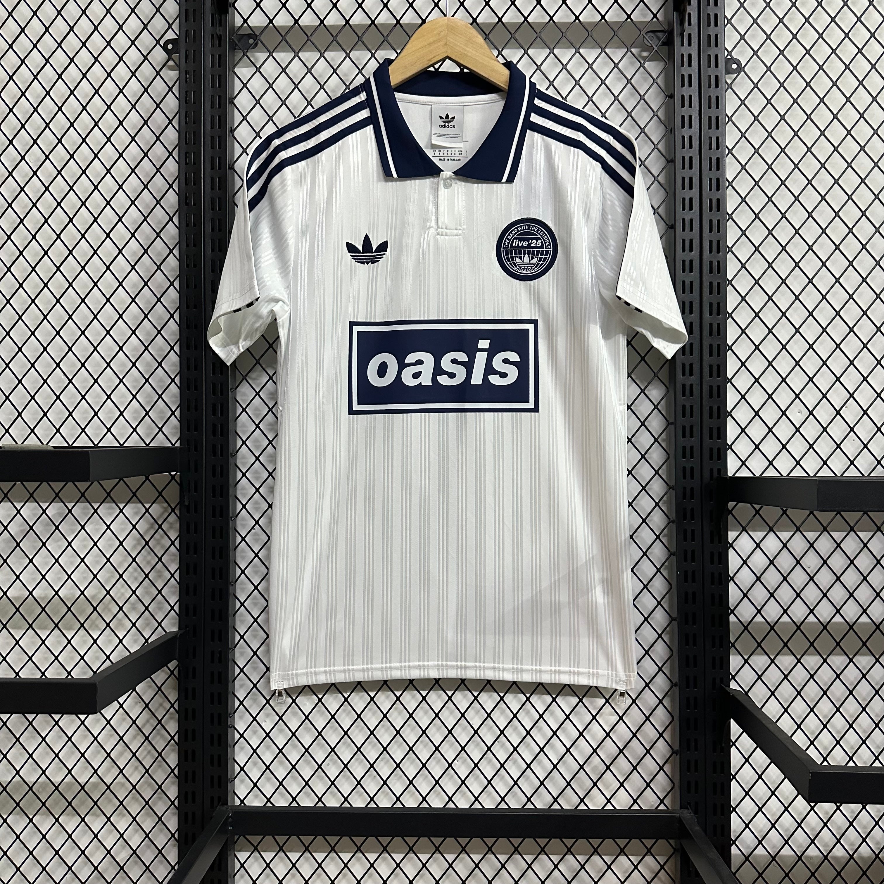 Adidas × Oasis Co-Brand White 25-26 — image 2