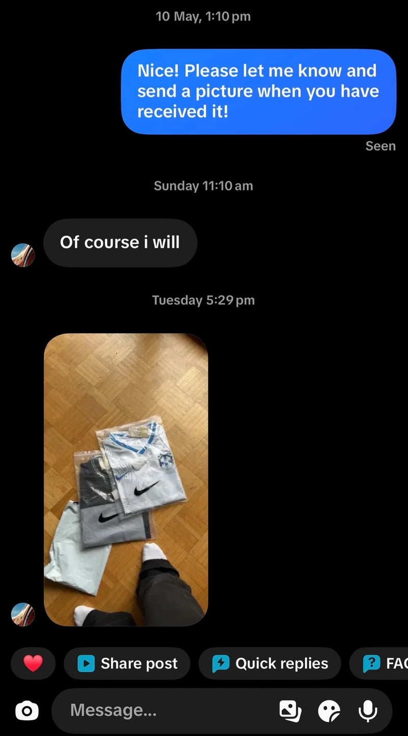 Customer review